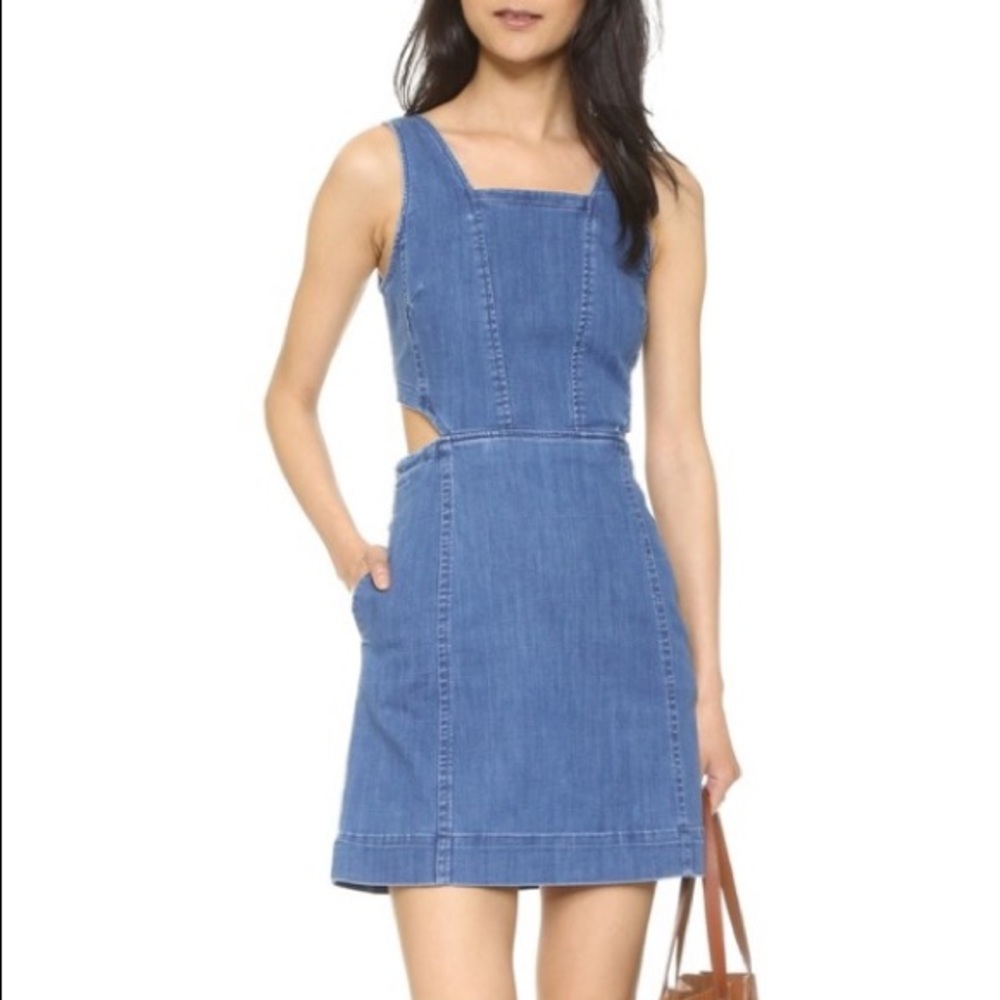 Madewell Denim Cutout Dress - Size 6